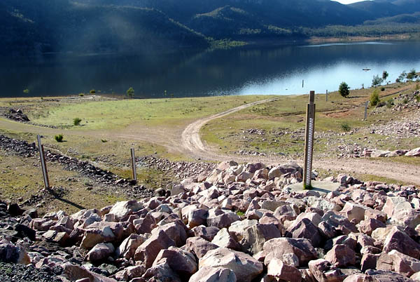 Lake Bellfield reservoir, still very dry