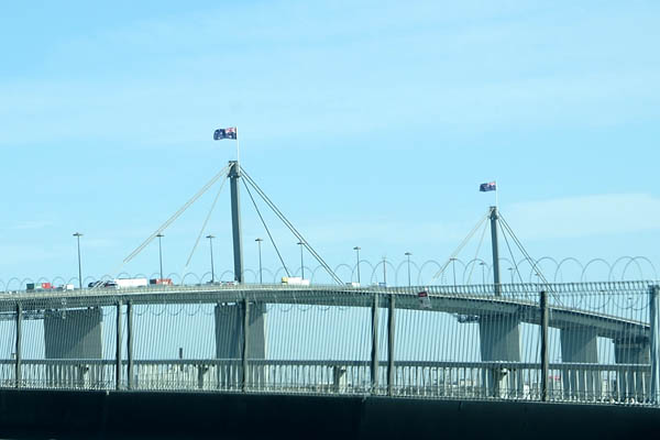 West Gate Bridge on the way to Geelong