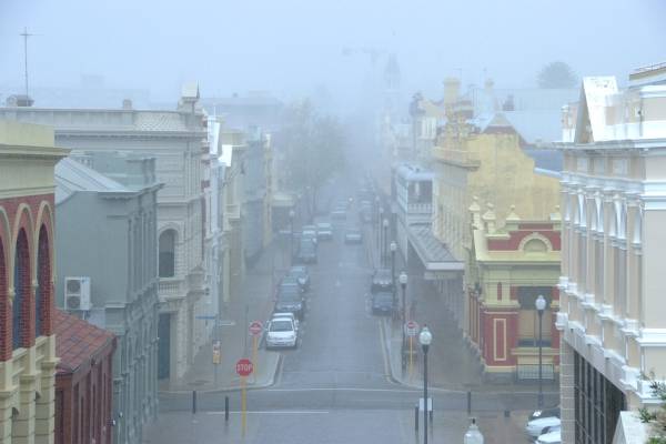 Storm at Fremantle, we were in the Round House